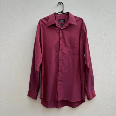 Camisa manga longa rosa roxo furta cor garimpada em Paris * G - comprar online