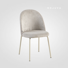 Silla Nova Gris perla corderoy - comprar online