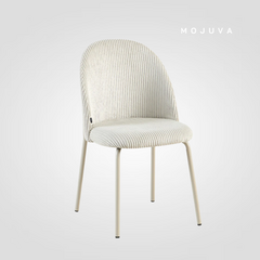 Silla Nova Gris claro corderoy - comprar online