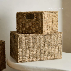 Canasto con tapa Aksha - tienda online