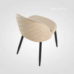 Silla Cheers Taupe base negra en internet