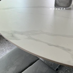 Mesa Madden Neolith base cromada 90CM - comprar online