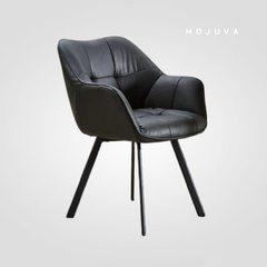 Sillon Hamburgo Ecocuero Negro - comprar online