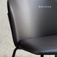Silla Logan Ecocuero Negro en internet