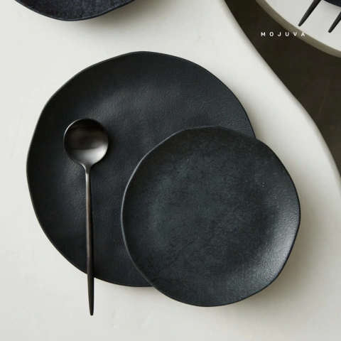Plato postre linea Carbon