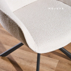 Imagen de Silla Odesa Giratoria Off White