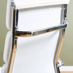 Silla Aluminum Alta Soft Blanca - tienda online
