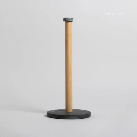 Porta Rollo Bamboo y Marmol