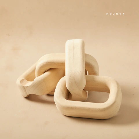Cadena Lira de madera