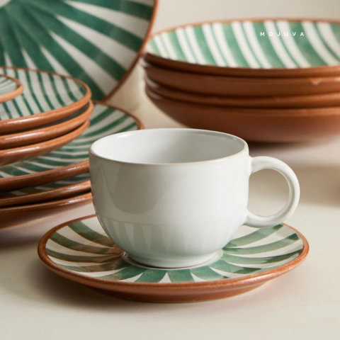 Set De Taza Y Plato 220ml Coup Ecuador