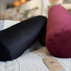 Almohadón Luna terciopelo Negro - comprar online