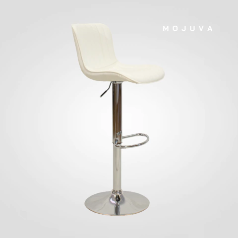 Banqueta Santori Ecocuero Blanco - comprar online