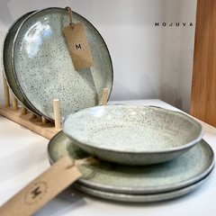 Set x 6 Platos hondo Pistacho - MOJUVA