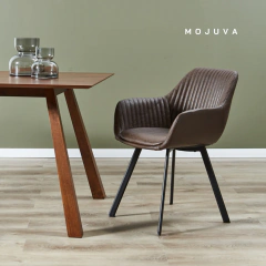 Silloncito Berlín Ecocuero Marron - comprar online
