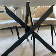 Mesa Madden Neolith base negra 90CM en internet