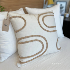 Almohadon Guillermina Natural - comprar online