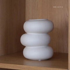 Florero Curvy Tall Blanco