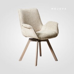 Silla Viena Giratoria Beige - comprar online