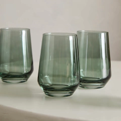 Set de 4 Vasos Classy Verde ingles en internet