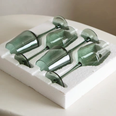 Set de 4 Copas Classy Verde - tienda online