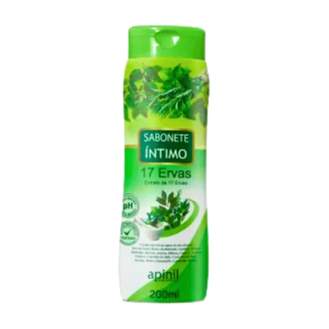 SABONETE INTIMO 17 ERVAS 200ML - APINIL