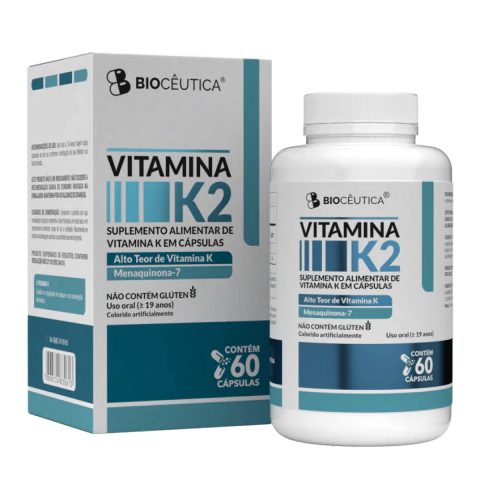 ENCAPSULADO - VITAMINA K2 C 60 - BIOCEUTICA