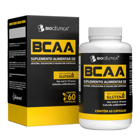 ENCAPSULADO - BCAA - 60 CAP - BIOCEUTICA