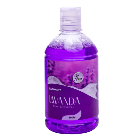 SABONETE LAVANDA 500ML - HIGIENIC II - CIA DO AROMA