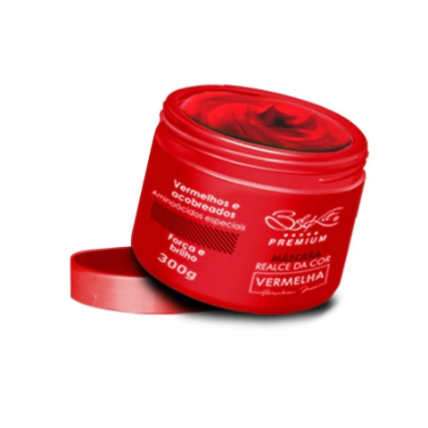 MASCARA MATIZADORA REALCE DA COR VERMELHA PREMIUM 300G - BELKIT