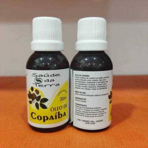 OLEO DE COPAIBA 30ML SAUDE DA TERRA