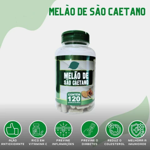 ENCAPSULADO - MELAO DE SAO CAETANO - C/120