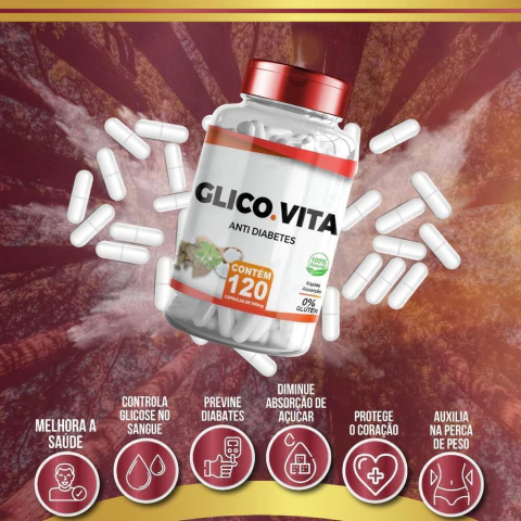 ENCAPSULADO - GLICO VITA - C120 - NATU ERVAS