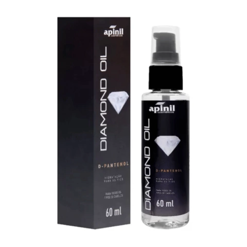 OLEO REPARADOR - DIAMOND OIL 60ML - D-PANTENOL - APINIL