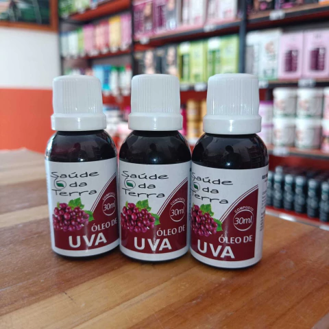 OLEO DE UVA 30ML SAUDE DA TERRA