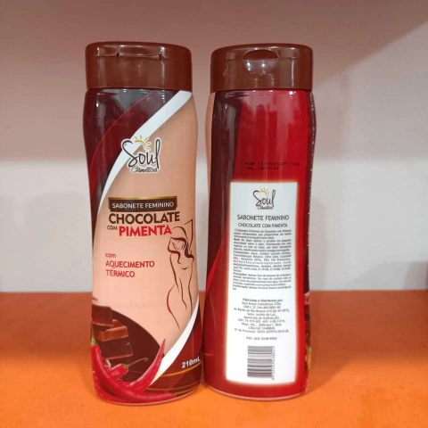 SABONETE INTIMO CHOCOLATE COM PIMENTA - SOUL