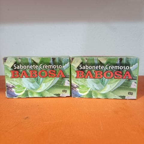 SABONETE CREMOSO BABOSA 90G - AROEIRA COSMETICA