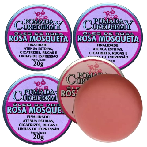 POMADA CUREDERMY ROSA MOSQUETA 20G