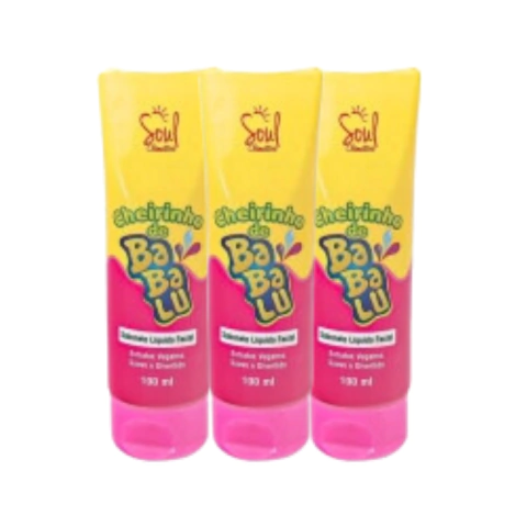 SABONETE LIQUIDO FACIAL CHEIRINHO DE BABALU 100ML - SOUL