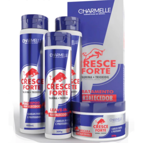 KIT CAPILAR CRESCE FORTE C/4 - CHARMELLE