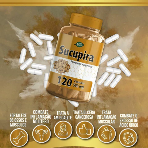 ENCAPSULADO - SUCUPIRA - C120 - NATU ERVAS