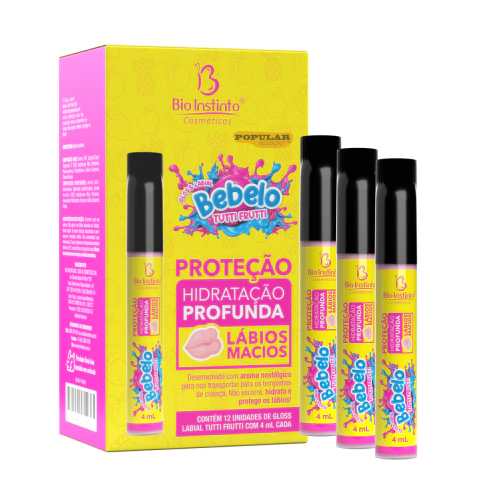 GLOSS LABIAL BEBELO TUTTI FRUTTI - BIO INSTINTO - UND