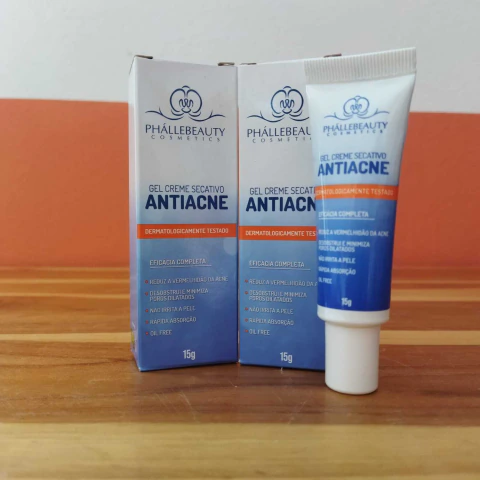 GEL CREME SECATIVO ANTIACNE 15G - PHALLEBEAUTY