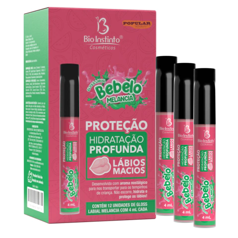GLOSS LABIAL BEBELO MELANCIA - BIO INSTINTO - UND