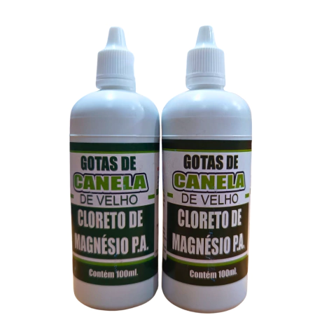 COMPOSTO GOTAS CANELA DE VELHO CLORETO DE MAGNESIO PA