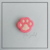 Huellita Rosa Rosa | Pin Animales