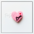 Corazón Love Rosa | Pin Enamorada