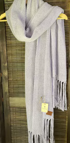 Imagen de Pashminas Hilo 100% algodón (lisas)