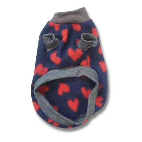 Roupinha Soft para Cães Lavipet - Azul - Tamanho 0 (19cm)