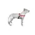 Peitoral de Treinamento "Easy Walk" K-9 Spirit Vermelho - P - comprar online