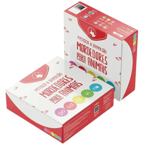 Mordedor Casco Bovino Goodlovin - Caixa com 8 unidades